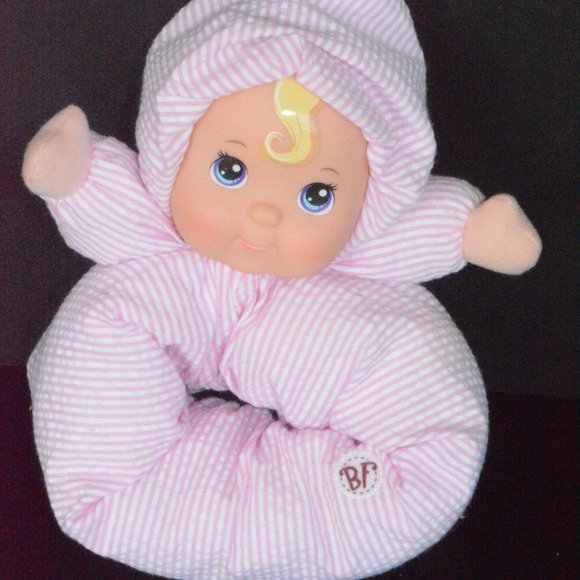 Goldberger Babys First Doll Rattle Lovey Soft Toy - Picture 1 of 10
